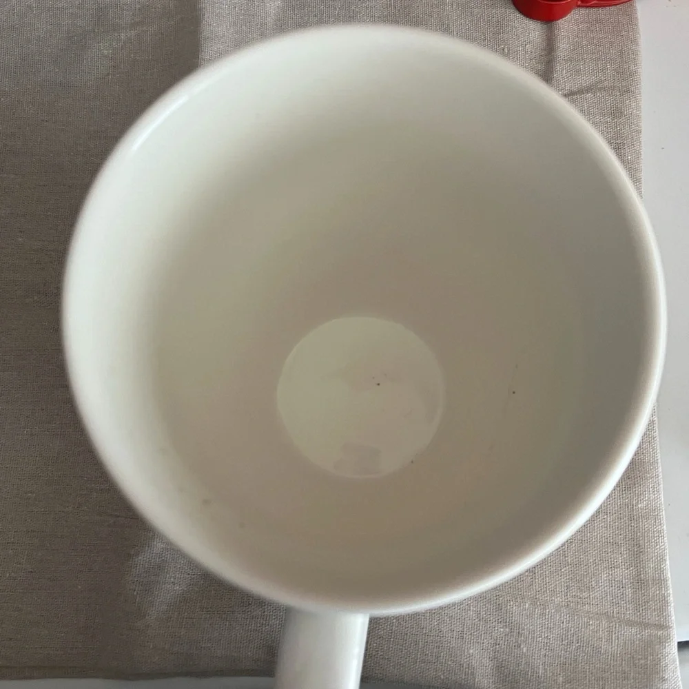 45 oz Starbucks White & Green Ceramic Mug with Iconic Siren Logo